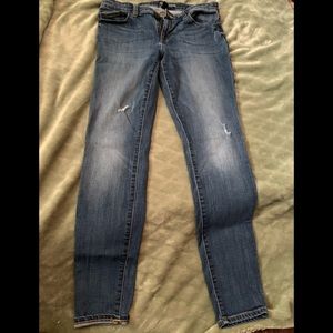 Gap Factory Denim Leggings Size 8/29 Medium Wash